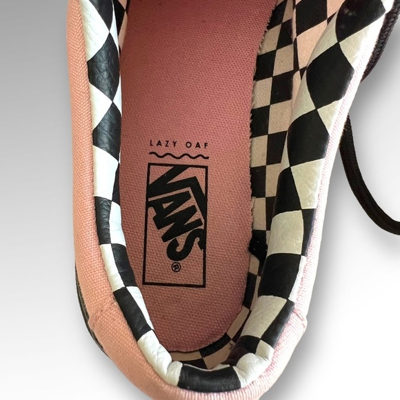 Vans Lazy Oaf Limited Womens 7.5 Mens 6 Pink Limited Shoes Skater Sneakers - Picture 7 of 8